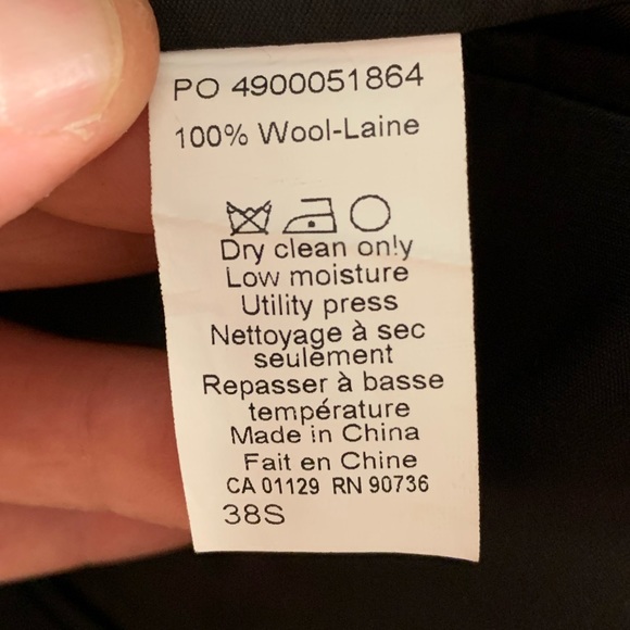 Calvin Klein Black Suit - Picture 4 of 5